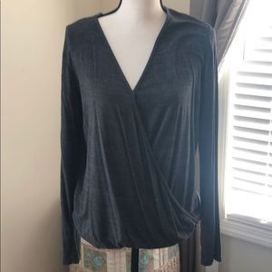 Splendid Wrap blouse